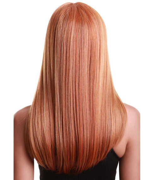 Long Curly Human Hair Lace Front Wigs with Bangs in USA