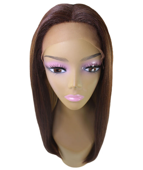 Long Curly Human Hair Lace Front Wigs with Bangs in USA