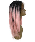 Uyai Light Pink HD Lace Braided Braided wig