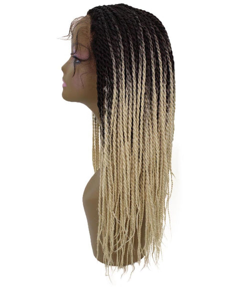 Nikkita Black Blonde Twist Box Braids wig