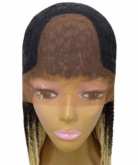 Nikkita Black Blonde Twist Box Braids wig