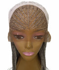 Kristi Grey Synthetic Braided wig