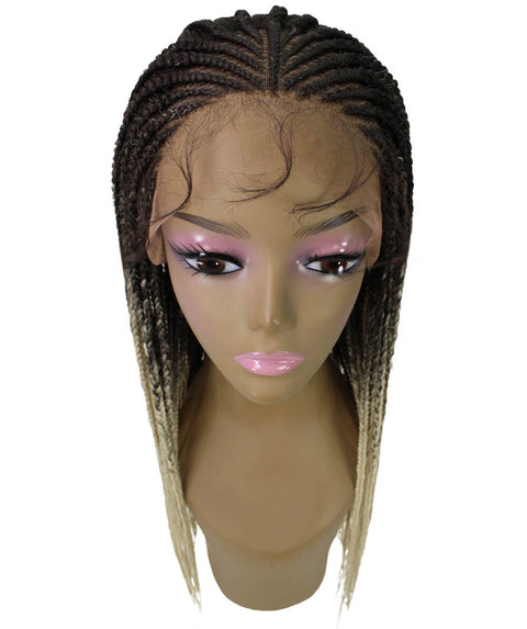 Kristi Black Blonde Synthetic Braided wig
