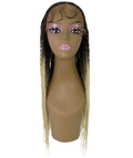 Sukie Black Blonde Cornrow braided wigs