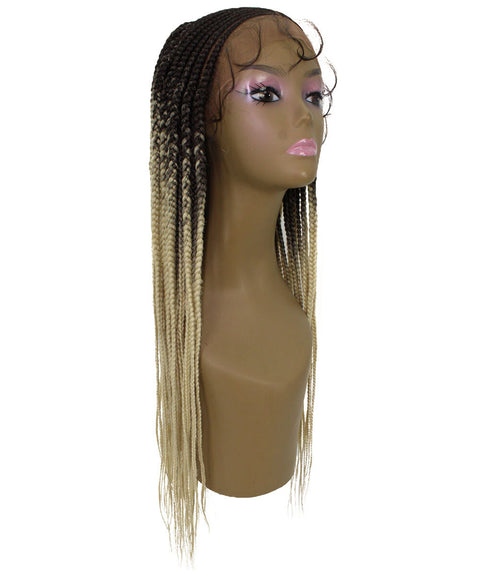 Sukie Black Blonde Cornrow braided wigs