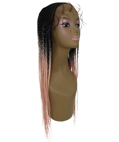 Sukie Light Pink Braided wig
