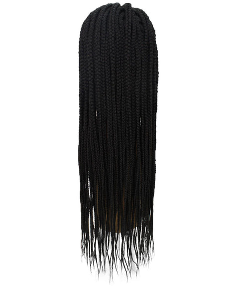 Viola Black Lace Braided Wig