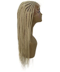 Viola Light Blonde Lace Braided Wig