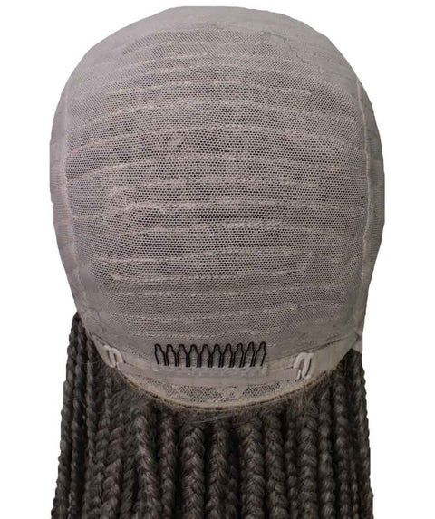 Human Hair Extension Braided Blonde Full Lace Front Wigs