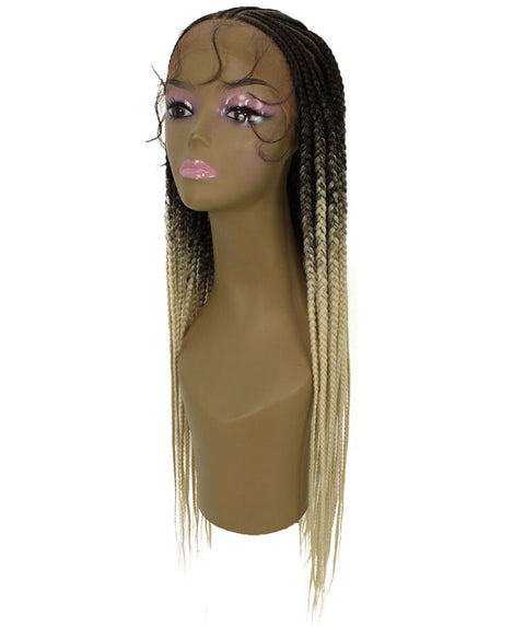 Viola Blonde Ombre Lace Braided Wig
