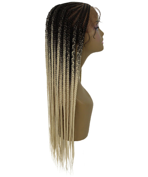 Viola Blonde Ombre Lace Braided Wig