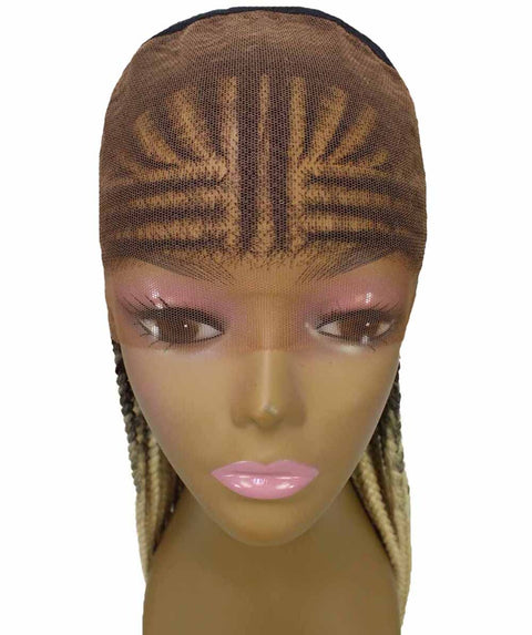 Viola Blonde Ombre Lace Braided Wig