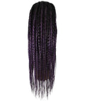 Viola Violet and Lilac Lace Braided Wig