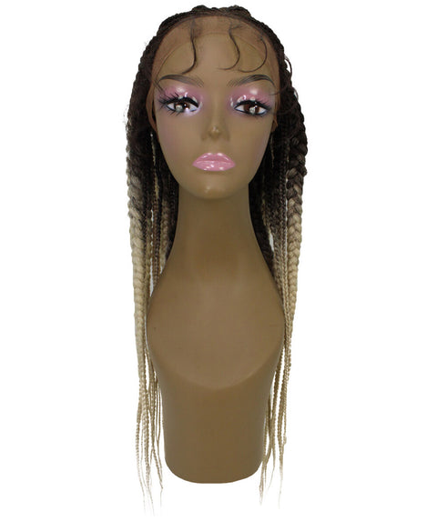 Estelita Blonde Ombre Cornrow Box Braided Wig