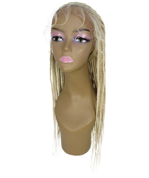 Malika Light Blonde Cornrow Braided Wig
