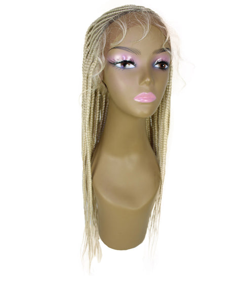 Malika Light Blonde Cornrow Braided Wig