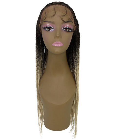 Malika Blonde Ombre Cornrow Braided Wig