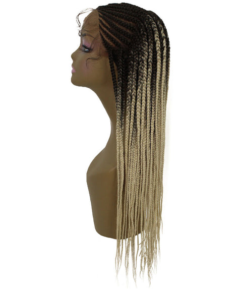 Malika Blonde Ombre Cornrow Braided Wig