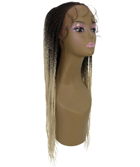 Malika Blonde Ombre Cornrow Braided Wig