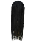 Shanelle Black Micro Cornrow Braided Wig