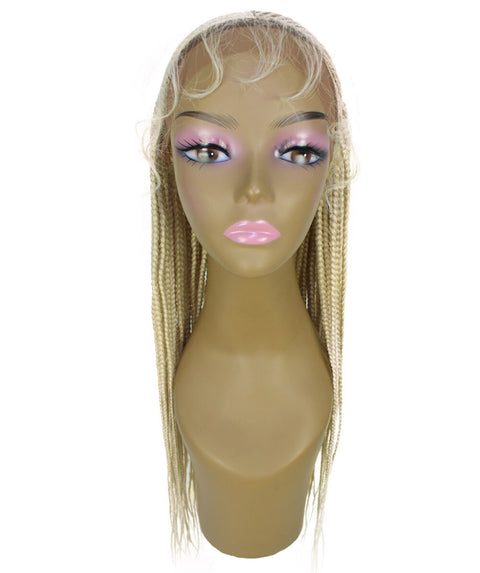 Shanelle Light Blonde Micro Cornrow Braided Wig