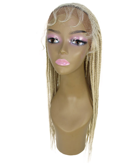 Shanelle Light Blonde Micro Cornrow Braided Wig
