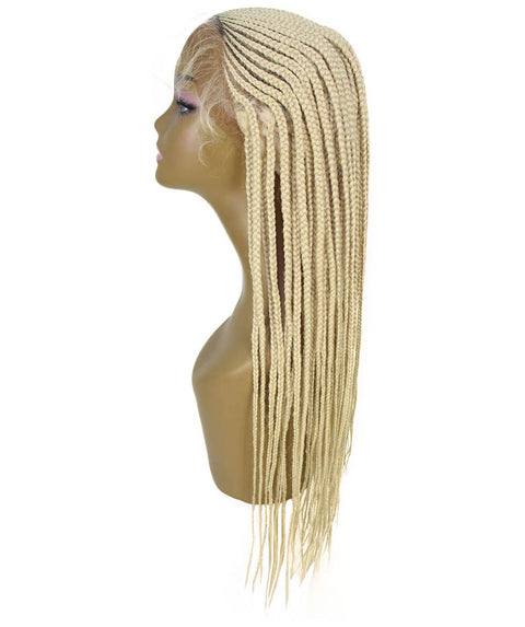 Shanelle Light Blonde Micro Cornrow Braided Wig