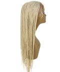 Shanelle Light Blonde Micro Cornrow Braided Wig