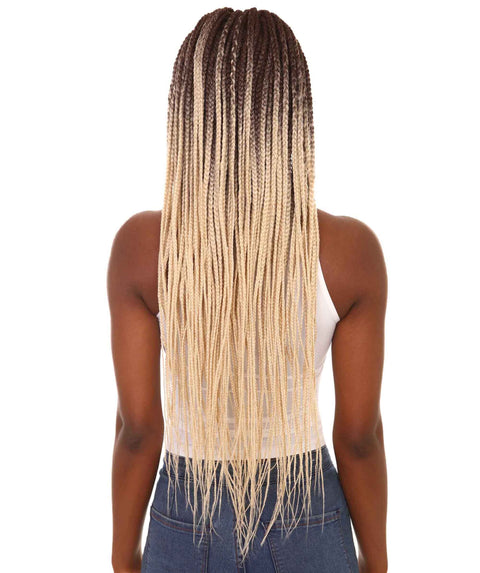Shanelle Blonde Ombre Micro Cornrow Braided Wig