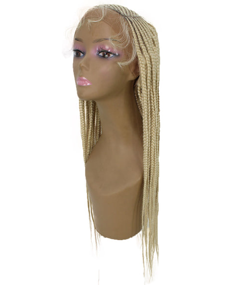 Aina Light Blonde Cornrow Swiss Braided Wig 