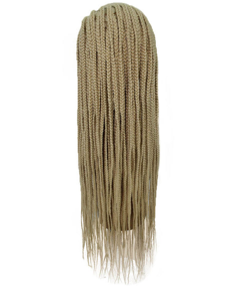 Aina Light Blonde Cornrow Swiss Braided Wig 