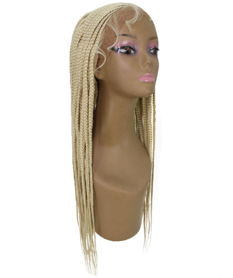 Aina Light Blonde Cornrow Swiss Braided Wig 