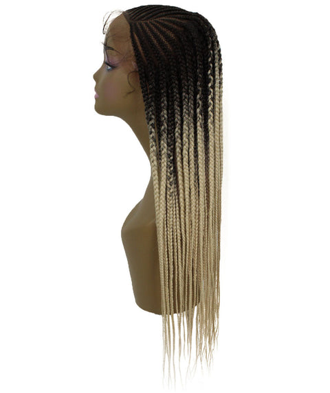 Aina Blonde Ombre Cornrow Swiss Braided Wig 