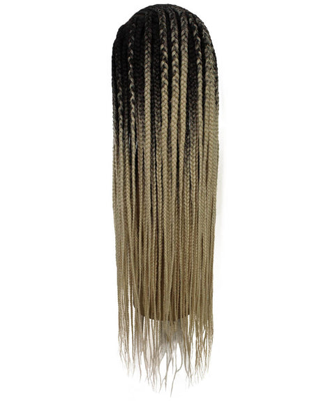 Aina Blonde Ombre Cornrow Swiss Braided Wig 