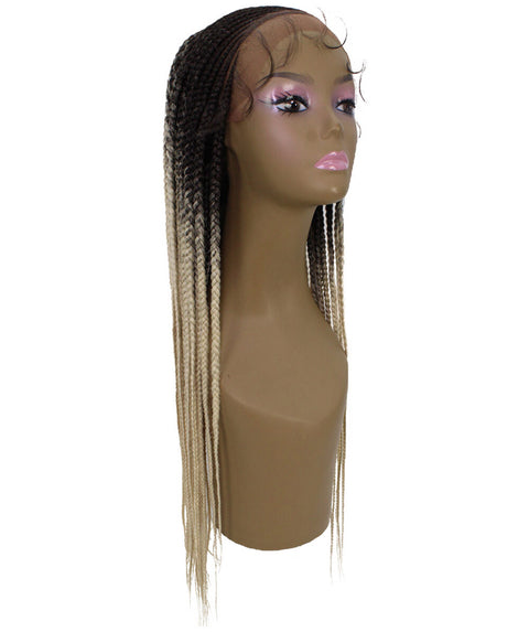 Aina Blonde Ombre Cornrow Swiss Braided Wig 