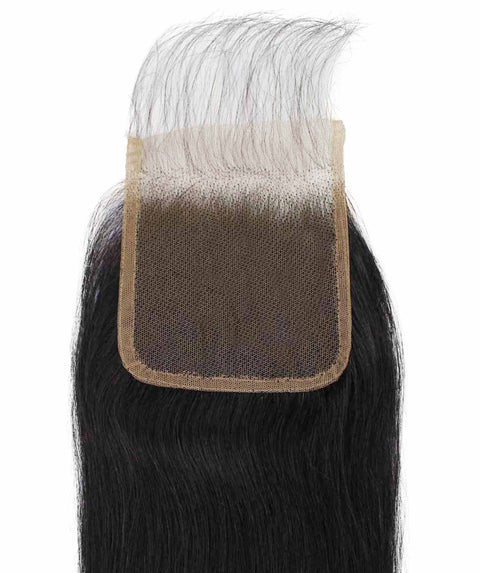 Black Human hair closure