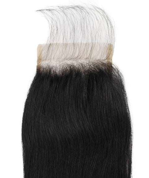 Black Human hair closure