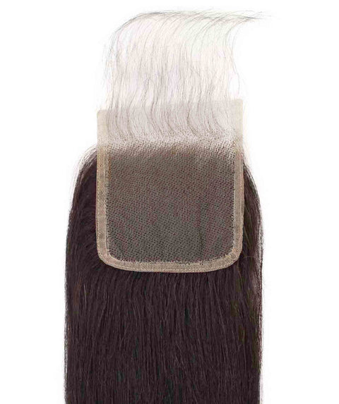 Black Human hair closure