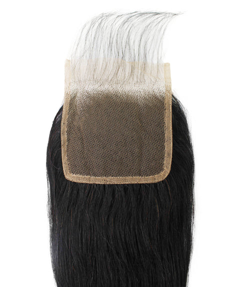 Black Human hair closure