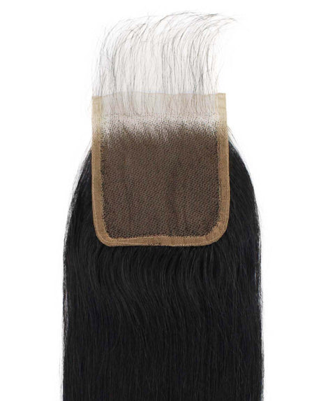 Natural Black Human hair wig