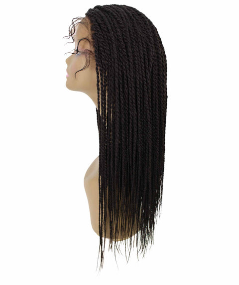 Nikkita Light Blonde Twist Box Braids wig