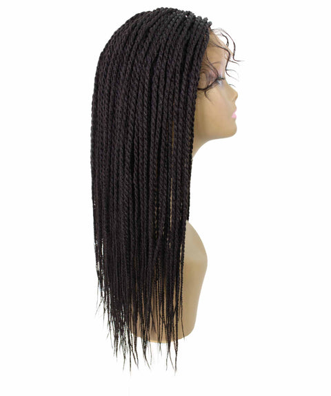 Nikkita Light Blonde Twist Box Braids wig
