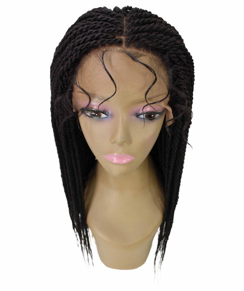 Nikkita Light Blonde Twist Box Braids wig