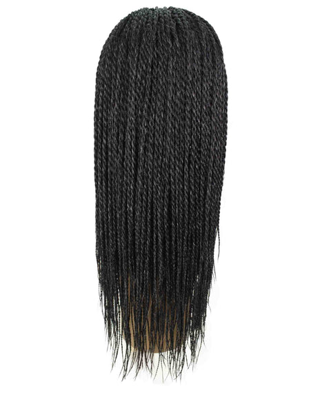 Nikkita Pepper Grey Twist Box Braids wig