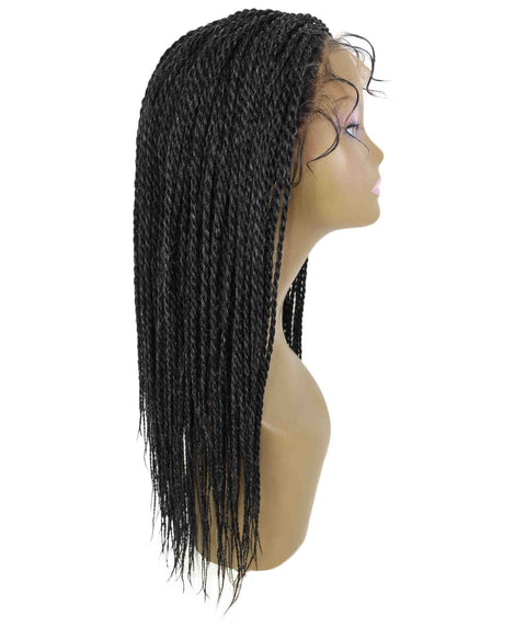 Nikkita Pepper Grey Twist Box Braids wig