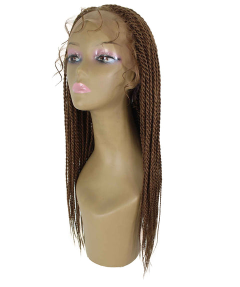 Nikkita Copper Blonde Twist Box Braids wig