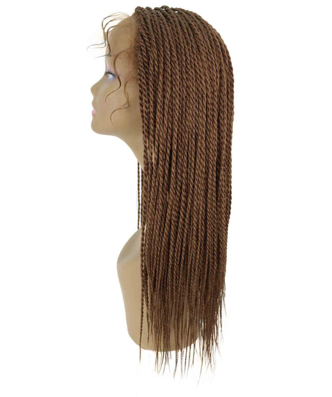 Nikkita Copper Blonde Twist Box Braids wig