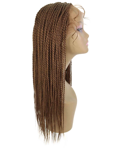 Nikkita Copper Blonde Twist Box Braids wig