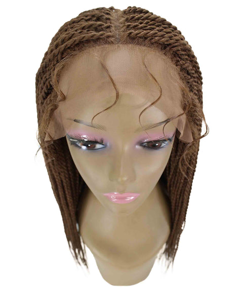 Nikkita Copper Blonde Twist Box Braids wig