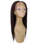 Nikkita Dark Auburn Twist Box Braids wig